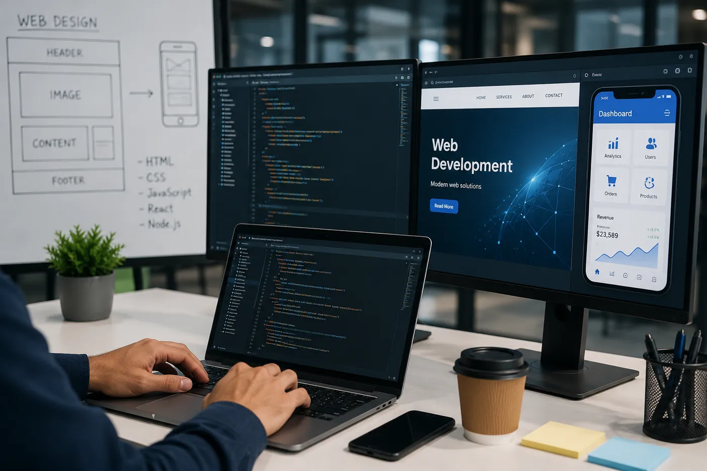 Build, Innovate & Scale <br>with Offshore Tech Experts